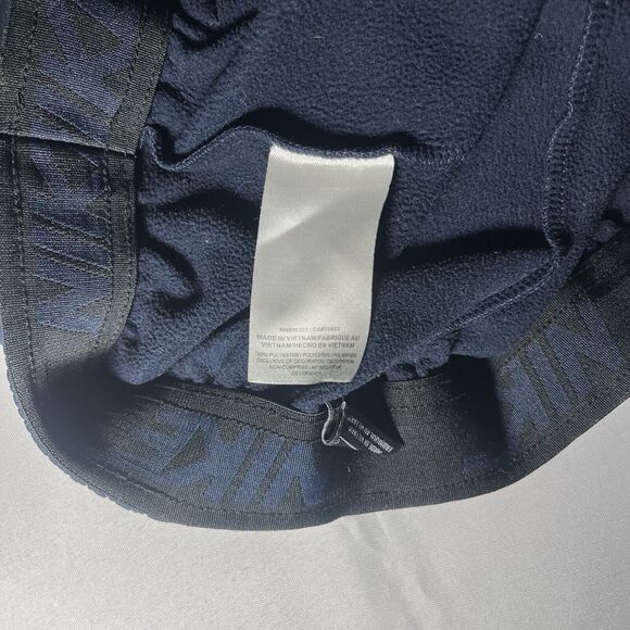 Nike Joggers Blue Men’s Large DriFit Fleece Pants Athletic Gym Big Swoosh - Picture 6 of 8